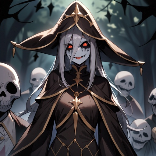 One creepy guy necromancer